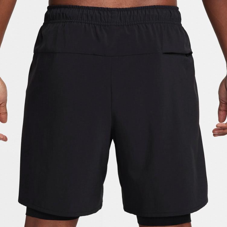 Nike Drawstring Straight-Leg Loose Casual Shorts Men Shorts Black DV9334-010