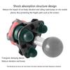 Adjustable Motorcycle Phone Holder Stand Twist Lock Suction Base Double Socket Arm for Stable and Vibration Frees Riding