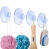 50/2pcs Transparent Mushroom Head Sucker Hooks Suckers Home Organizers Hanging Suction Cups Hook Car Window Decor Suction Pads