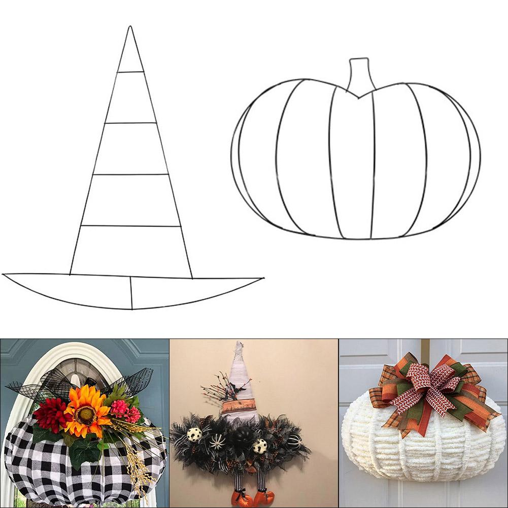

DIY Project Halloween Decor Halloween Decor Handcrafted Decorations Multi-purpose Sturdy Metal Construction For Fall B