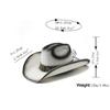 Outdoor travel sun hat rolled brim western cowboy hat outdoor sun protection hat fishing hat straw hat summer