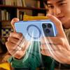 Applicable To iPhone17ProMax Ice-sensitive Honeycomb Heat Dissipation Magnetic Suction Bracket Mobile Phone Case Apple 16Pro Anti-drop Cover