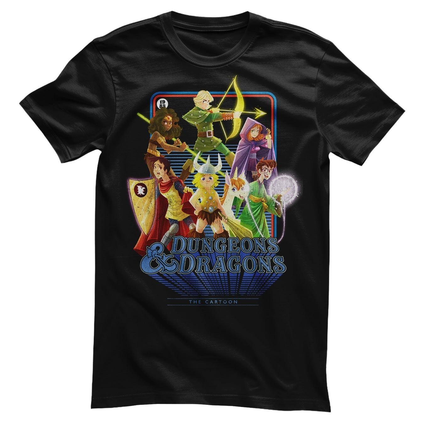 Officially Licensed Dungeons Dragons The Cartoon Men s XXXXL