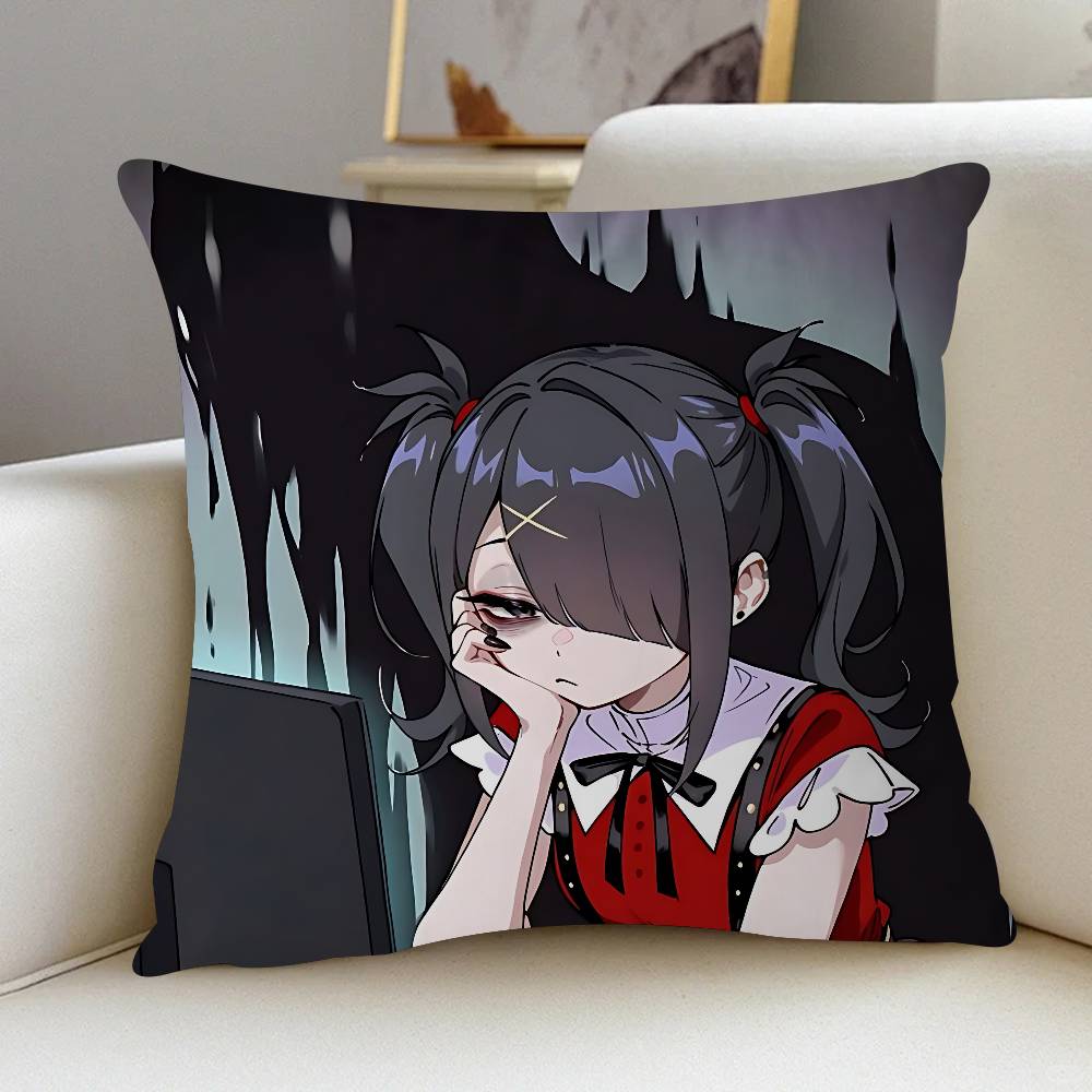 Needy Girl Overdose Game Pillow Gift Home Office Decoration Bedroom Sofa Car Cushion Cover Case 45x45