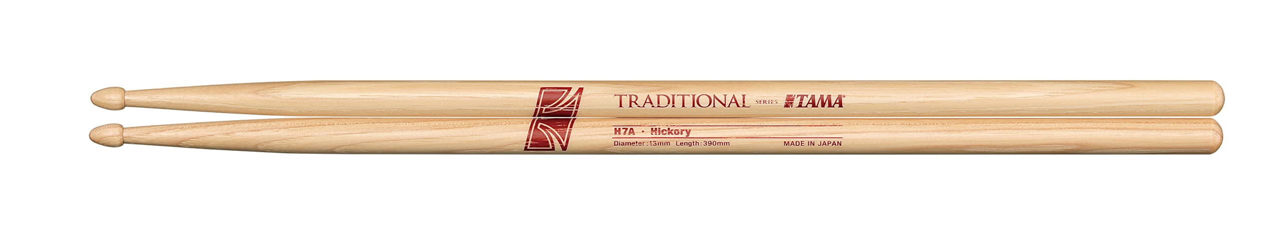 

TAMA Hickory Stick 13mm Popular Tip H7A