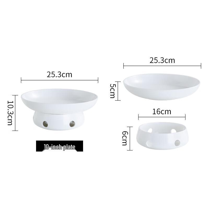 Ceramic Food Warming Dish Set