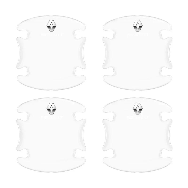 2026 Hot For Renault Hub Caps For Renault Clio Laguna 2 Megane 2 3 Duster Logan Captur Car door handle anti-collision strip prot