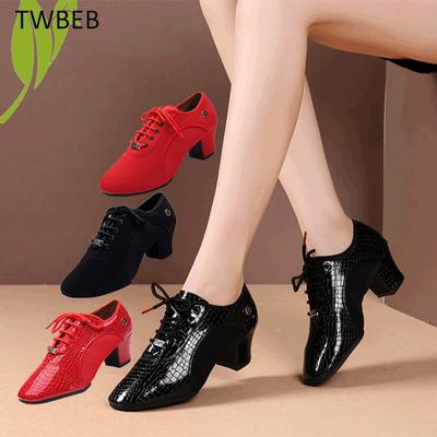 Neue Square Dance Schuhe für Erwachsene und Damen, weiche Sohle, lateinamerikanische Tanzschuhe für Lehrer, Sportschuhe für die Praxis, Damen, lateinamerikanische Tanzschuhe