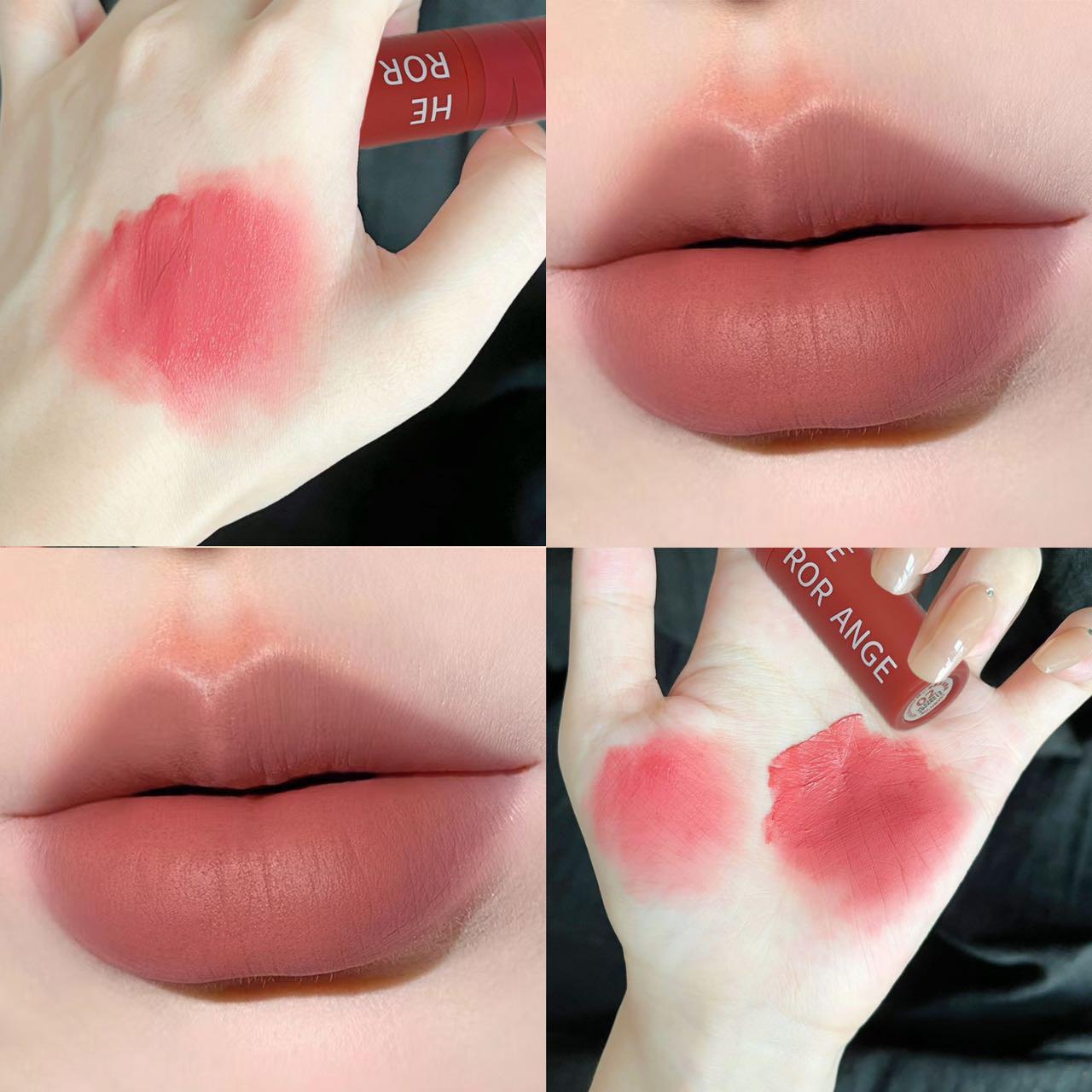Cross-Border Matte Velvet Lip Glaze - Non-Staining, Long-lasting, Natural Whitening Lipstick
