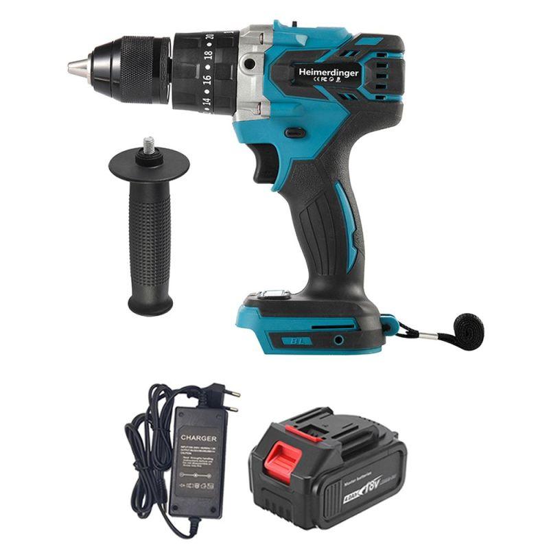 

Бесщеточная аккумуляторная ударная дрель, 1300 дюйм-фунтов(150Н.м) Электрическая дрель Torque, дрель-шуруповерт 1/2 , дрель-шуруповерт с 2 скоростями