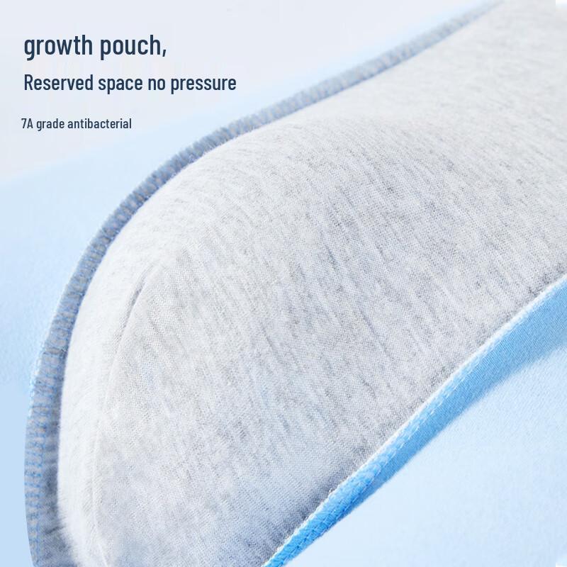 Langsha Men's Antibacterial Cotton Boxer Briefs 4-Pack