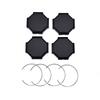 4 Pièces Cache Moyeux 1522216-655 Pour Polaris RZR 4 900 1000