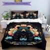 3pcs Bear Mandala Art Duvet Cover Set, Soft Comfortable Duvet Cover,Guest Room (1*Duvet Cover + 2*Pillowcase, Without Core) Yy251104144