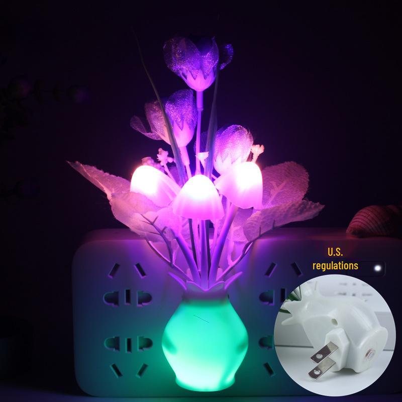 Multi-Color Changing Sensor Vase Night Light (EU/US Standard)
