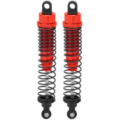Ammortizzatore Regolabile 110mm Ammortizzatore Molla Completamente in Metallo Adatto per Traxxas Slash 2WDRosso