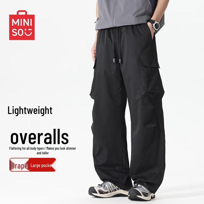 Miniso Men s Loose Fit Multi-Pocket Cargo Pants 3XL