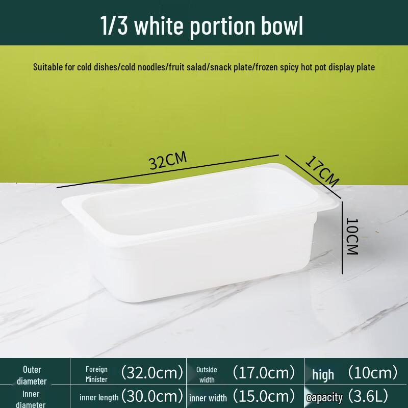 Transparent Acrylic Gastronorm Food Pans and Lids