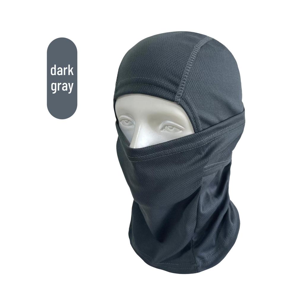 Camouflage Full Face Balaclava: Sun, Dust & Wind Protection for Outdoor Cycling - Men's Gaiter & Headband Combo