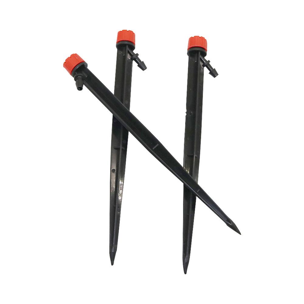 50 Pcs 16cm Micro Bubbler Drip Irrigation 360 Degree Adjustable Stake Water Dripper Garden watering Use 4/7 mm Hose