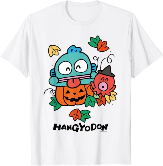 Halloween Feature US Design Hangyodon Pumpkin T-Shirt