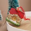 Christmas Tree Hanging Ornaments Glass Decorations for Home New  Party  Nativity Glass Christmas Decoration Supplies