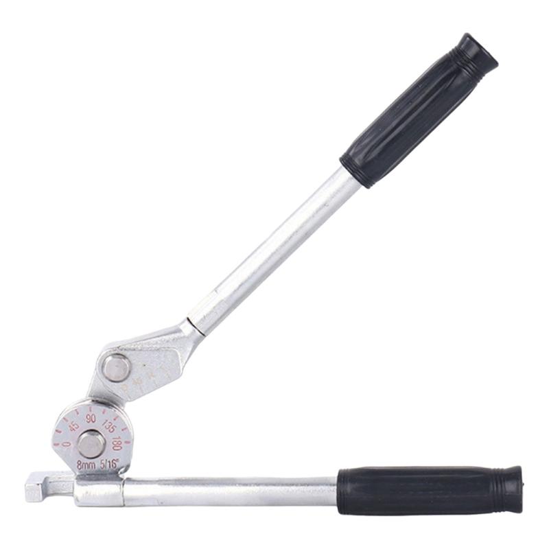 Manuelle Rohrbiegemaschine 6mm/8mm Rohrbiegekapazität 180 Grad Für Aluminium Edelstahl Rohrbiegemaschinenwerkzeug