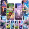 Retro Japanese Sakura Train Phone Case For Samsung Galaxy A17 A16 A15 A14 A13 A57 A56 A55 A54 A53 A37 A36 A35 A34 A33 A26 A25 A2