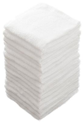 Kosugizen Face Towels, Value Pack of 15 White Towels, 34 X 80 Cm, Quick-Drying, Thin Type, SV-775-15