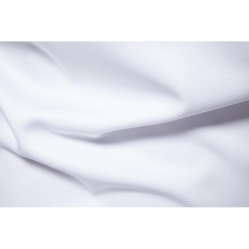 Camicie da uomo dal design chic, a maniche lunghe, tinta unita, casual, con risvolto, collo a barchetta, abbottonatura, abbigliamento maschile alla moda, vestibilità slim