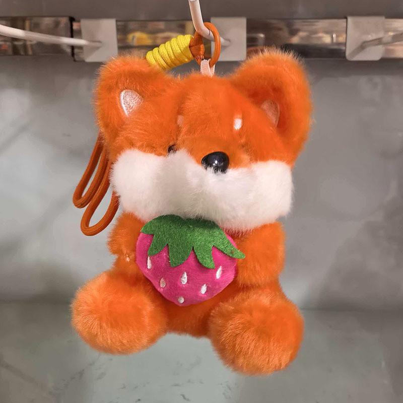 Animal Plush Doll With Short Pile Fur For Childrens Room Decor