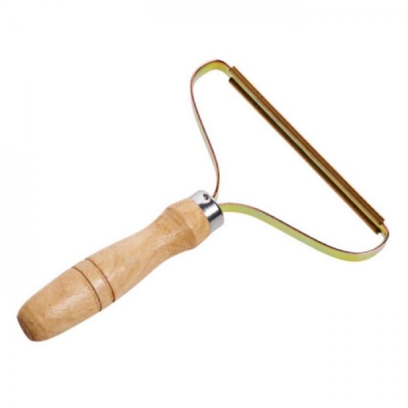 

Wooden Dog Cat Pet Dust Lint Remover Wood Hair Remover - Single Unit