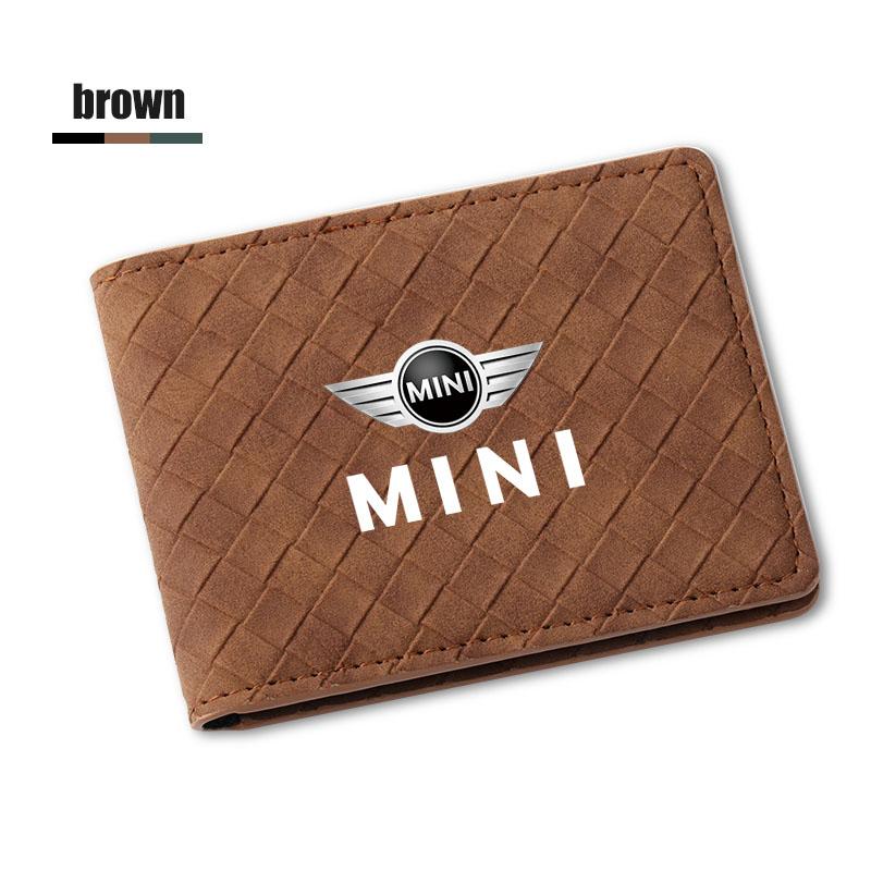 Car Driver License Wallet ID Credit Card Holder Accessories For MINI WORKS One Cooper JCW Countryman Clubman Cabrio Paceman F60 Gzpxv22