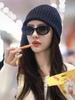 Women's High-End Retro Oval Sunglasses with UV Protection - Ni Ni Cai Wenjing Style