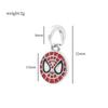 Bracciale con Charms per Figure di Film Perline Ciondolo Fai da Te Avengers Iron Man Spiderman Charms per Realizzazione Manuale Gioielli Accessori