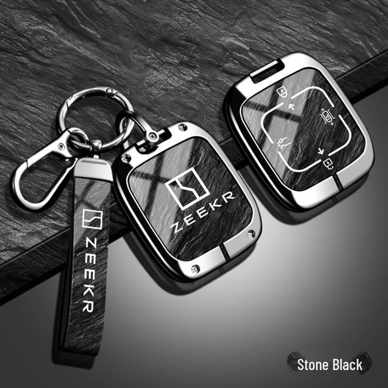 Zeekr 007 Autoschlüsselhülle - Bluetooth-kompatible Schale für Modell 001/009