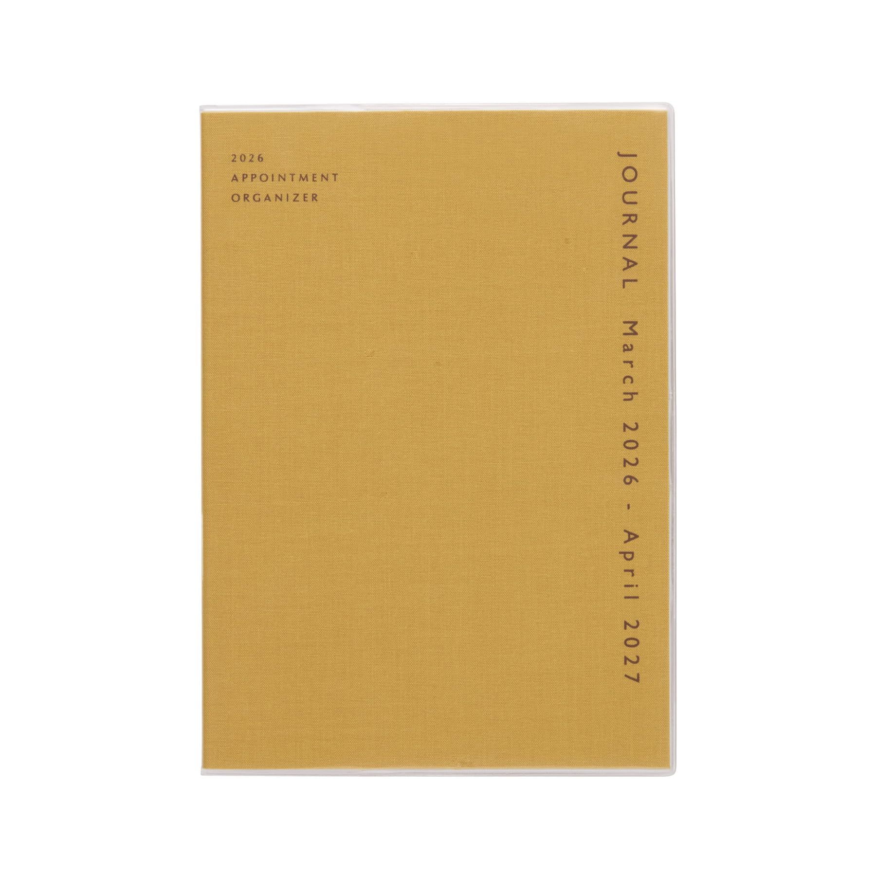 Hightide 2026 Yellow A5 Monthly Starts March 2026 Schedule Book Planner/Cotton / / /