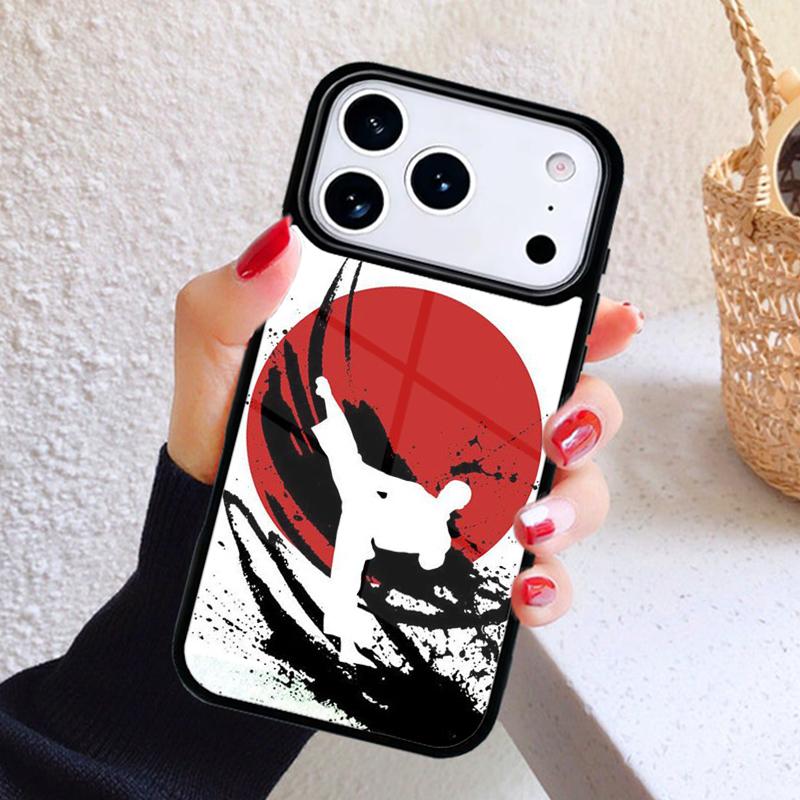 

Oyama Kyokushin Karate taiji Phone Case For iPhone 17 Air 16 15 14 13 12 11 Pro Max Plus iPhone 15