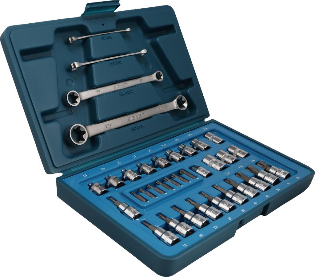 SIGNET Drive Hex Lobe Socket Set 12835 3/8