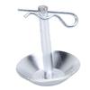 Snow Plow Feet 2208864 Metal Height Adjustable Snow Plow Skid Shoes with Pins and Washer