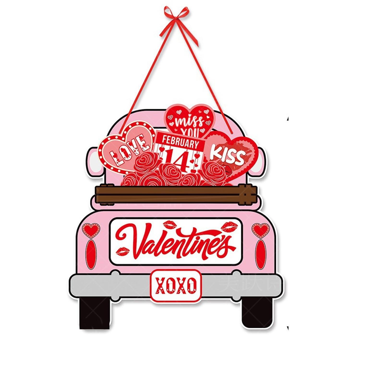 

2024 украшение для вечеринки ко Дню святого Валентина, подвесное украшение для дома, подоконника, патио, большой кулон в виде любовного гнома One Size