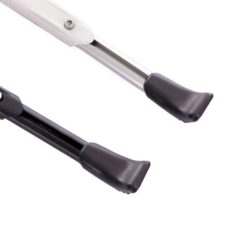 Aluminium Alloy Rear Mount Bike Kickstand Adjustable Bicycles Kickstand Parking Stand Foot Brace Easy to Install