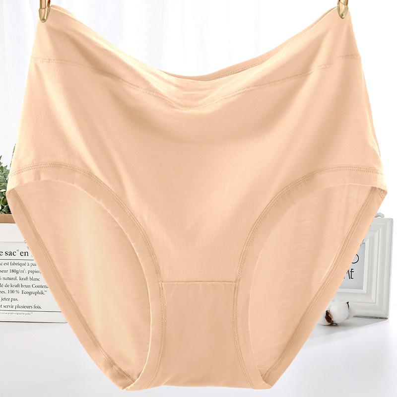 Large Size Women's High-waisted Underwear Is Soft and Breathable, Comfortable and Skin-friendly. Daily Panties