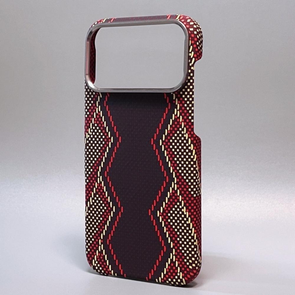 

For iPhone 17 16 15 14 Pro Max Plus Case Carbon Fiber for MagSafe Cover Magnetic Wireless Charge Hard Shell Camera Alloy Case iPhone17