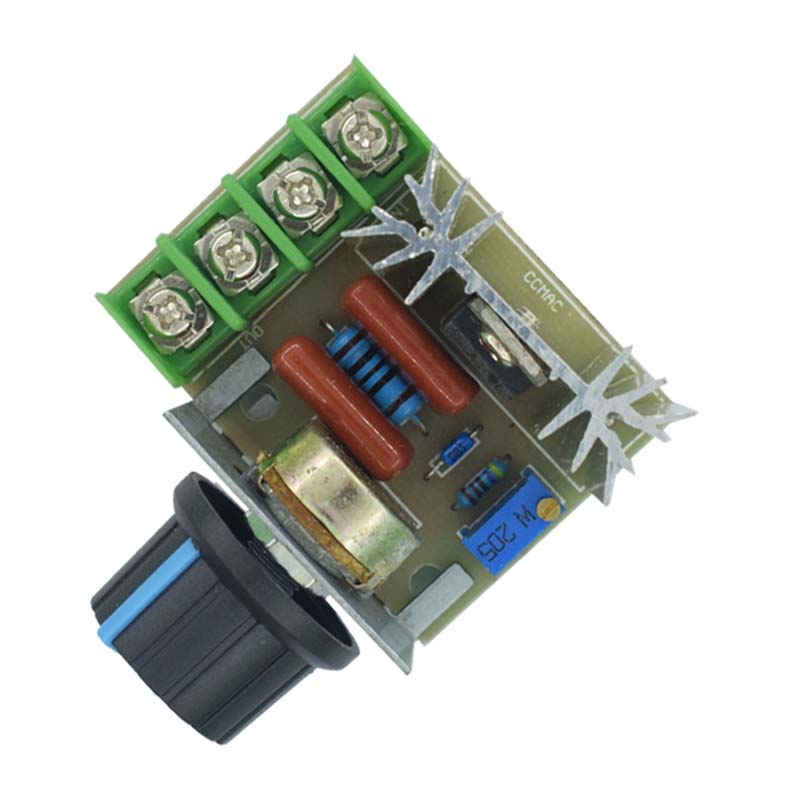 2000W SCR Electronic Voltage Regulator Speed Controller Control Board High Power Motor Speed Controller Governor Module