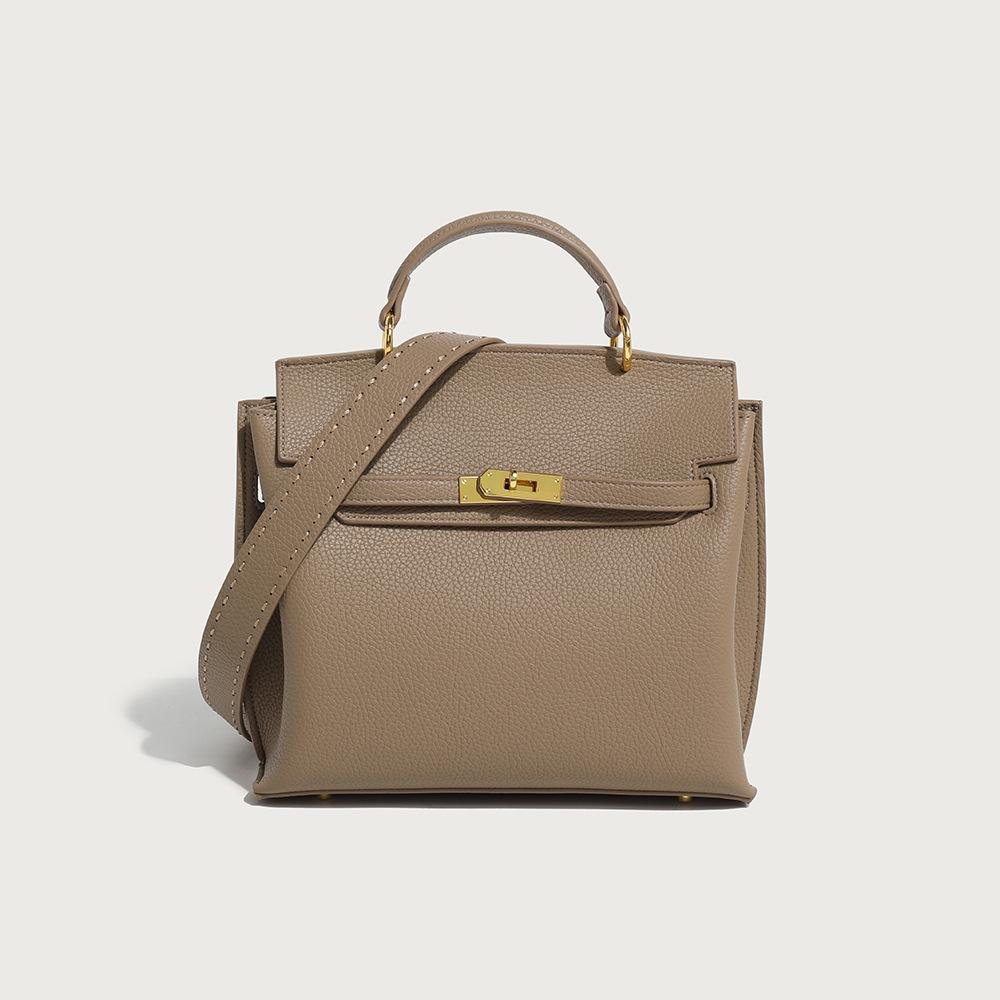 High-end Single-shoulder Bag with A High-quality Hand-carry and Crossbody Kelly Bag