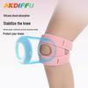 Shock Absorption Silicone Knee Pads with Double Compression for Meniscus and Patella Support