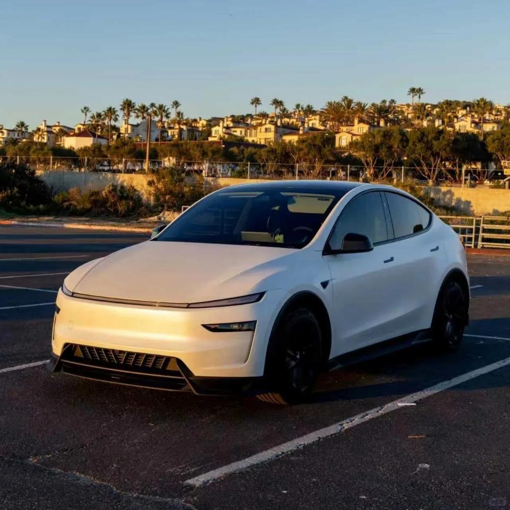 ONDO6 For Tesla Model Y Juniper 2025 2026 Pre-cut PPF DIY Dreamy Rock Gray Color Changing Film Anti-Scratch PET Paint Protection Film