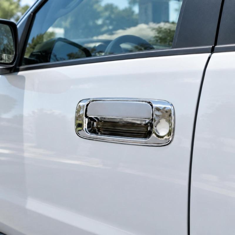 Vehicle Outside Door Handle Set, 4pcs Replacement Pulls for FJ80 LX450 1990-1998 Exterior Door-Opening Operation