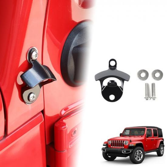 Открывалка для бутылок на кузов автомобиля для Jeep Wrangler JK 2007-2017 Черные Аксессуары