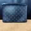 [Pre-Owned] Pochette Voyage MM 'Black Monogram Eclipse Canvas' - Very Good #JW3DIQ